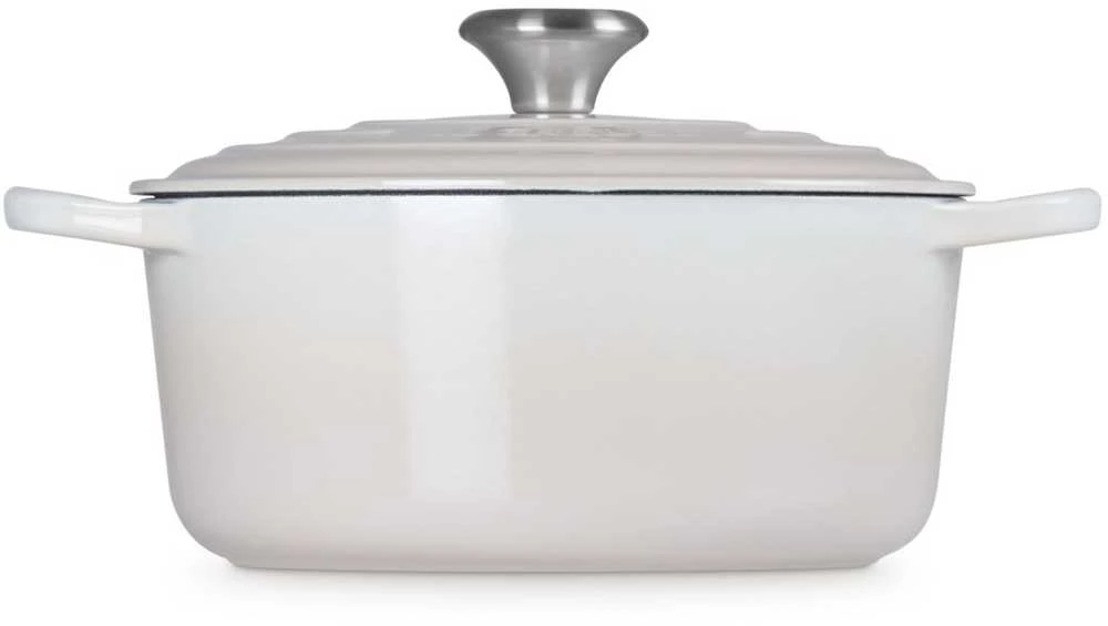 Virtuvės Indai - Le Creuset Signature Keptuvė 4.2L Emaliuota Ketaus Apvalus Meringue