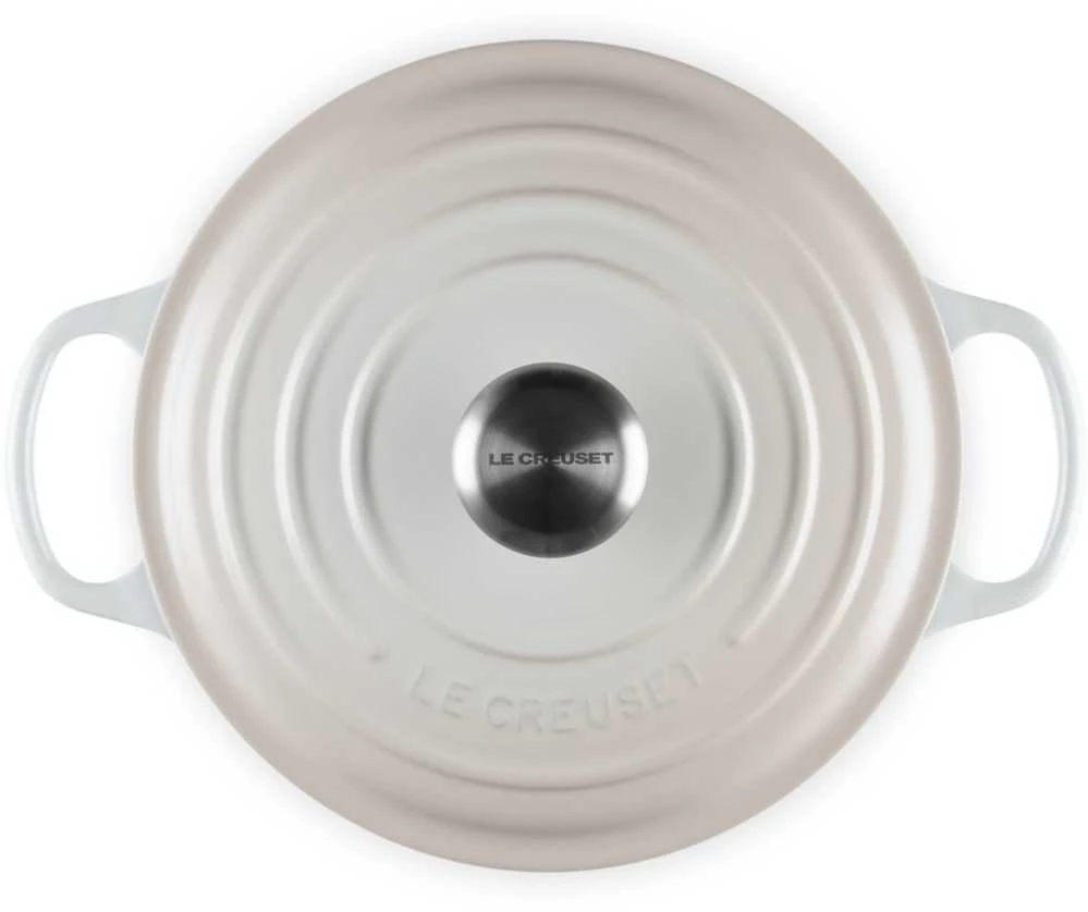 Virtuvės Indai - Le Creuset Signature Keptuvė 4.2L Emaliuota Ketaus Apvalus Meringue