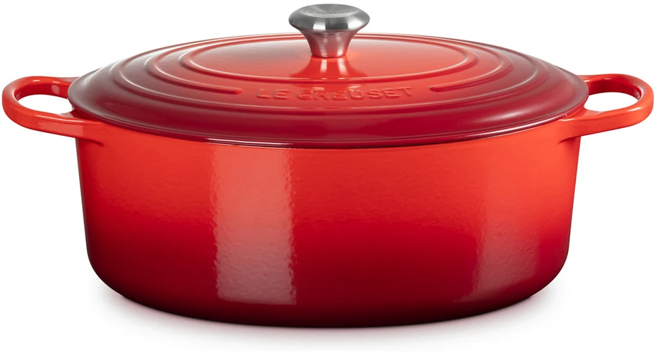 Le Creuset Signature Roaster ovalus 35 cm vyšnių raudonumo (21178350602430)