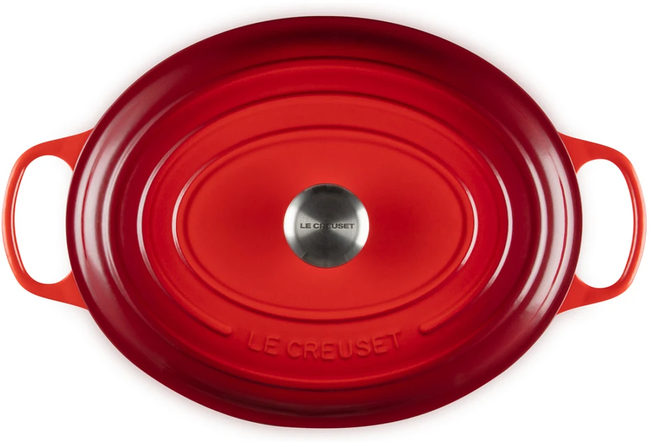 Le Creuset Signature Roaster ovalus 35 cm vyšnių raudonumo (21178350602430)