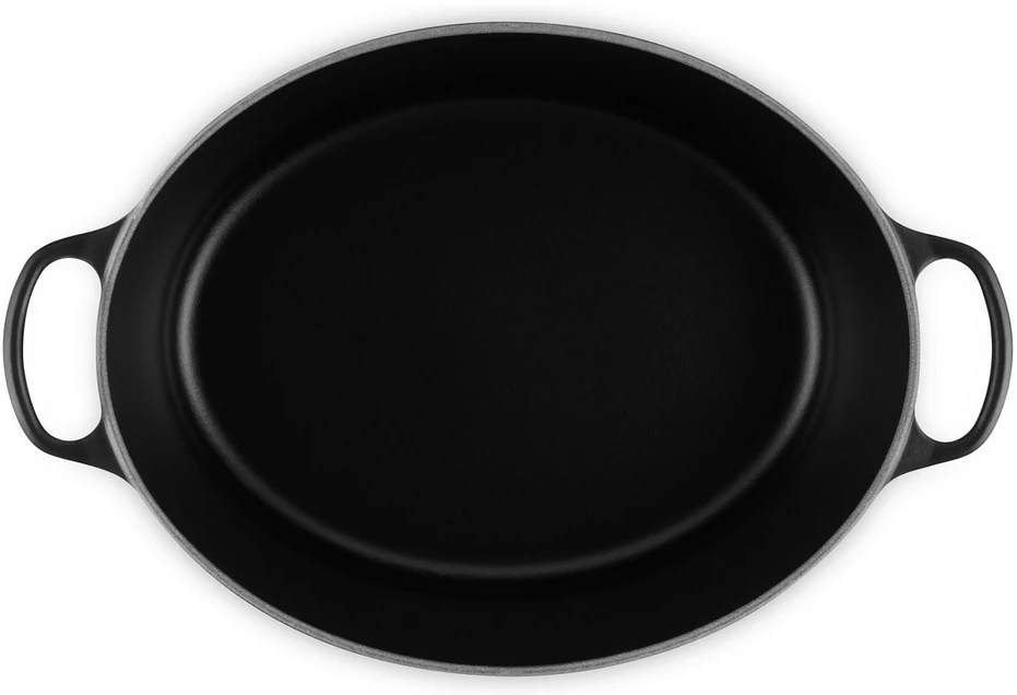 Le Creuset Signature Roaster oval 40cm juodas Juodas (21178400000430)