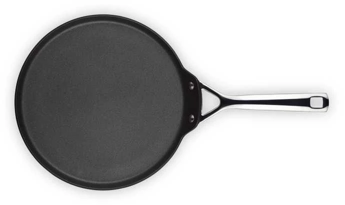 Virtuvinis indų rinkinys - Le Creuset Krepų Keptuvė Neprilimpančio Aliuminio 28cm Juoda