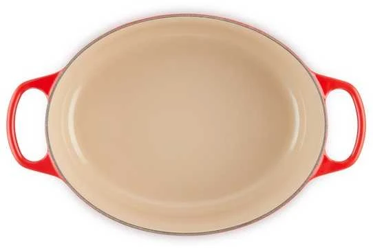 Puodas LeCreuset Signature 29 cm, raudonas
