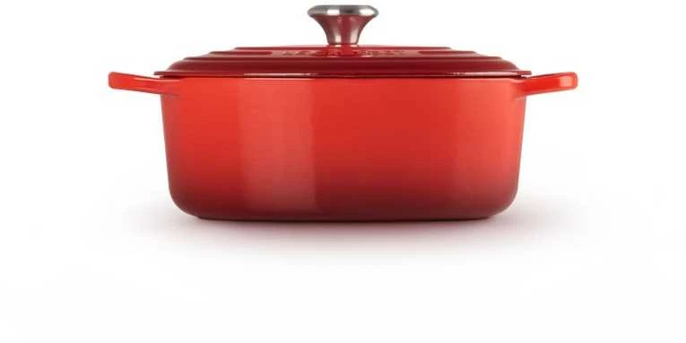 Puodas LeCreuset Signature 29 cm, raudonas