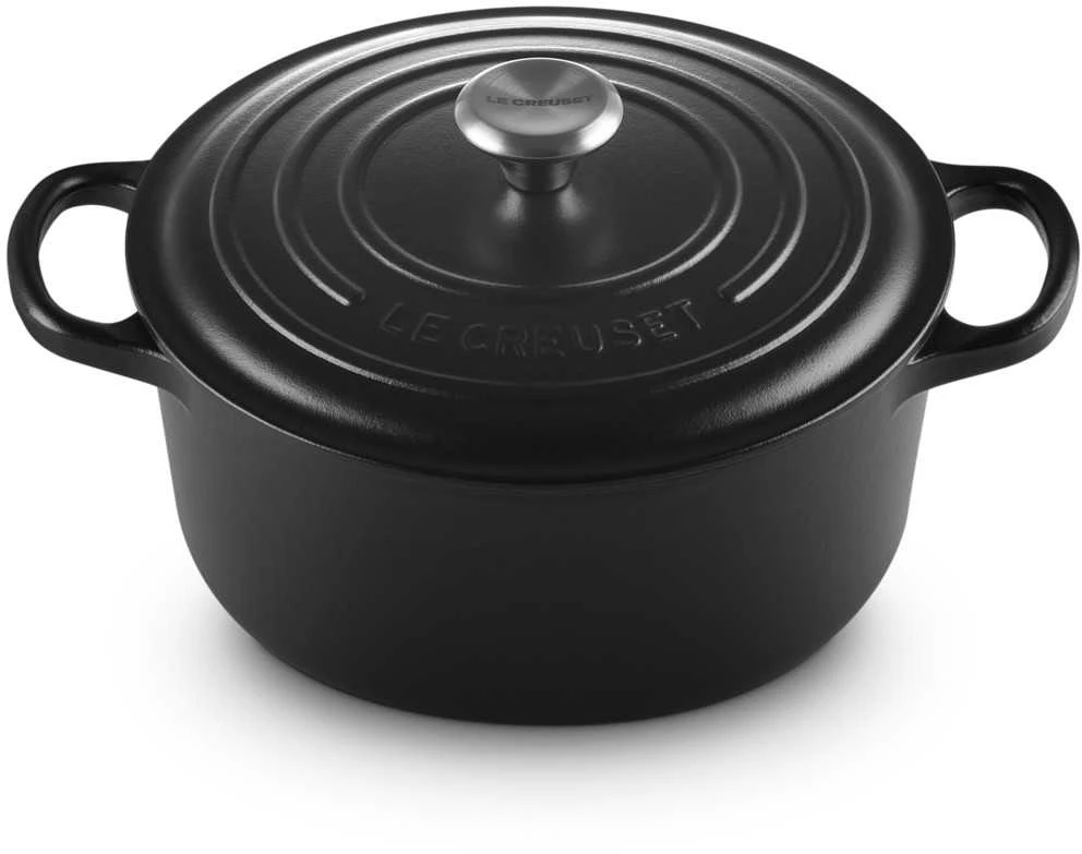 Le Creuset Signature Roaster round 22cm juodas Juodas (21177220000430)