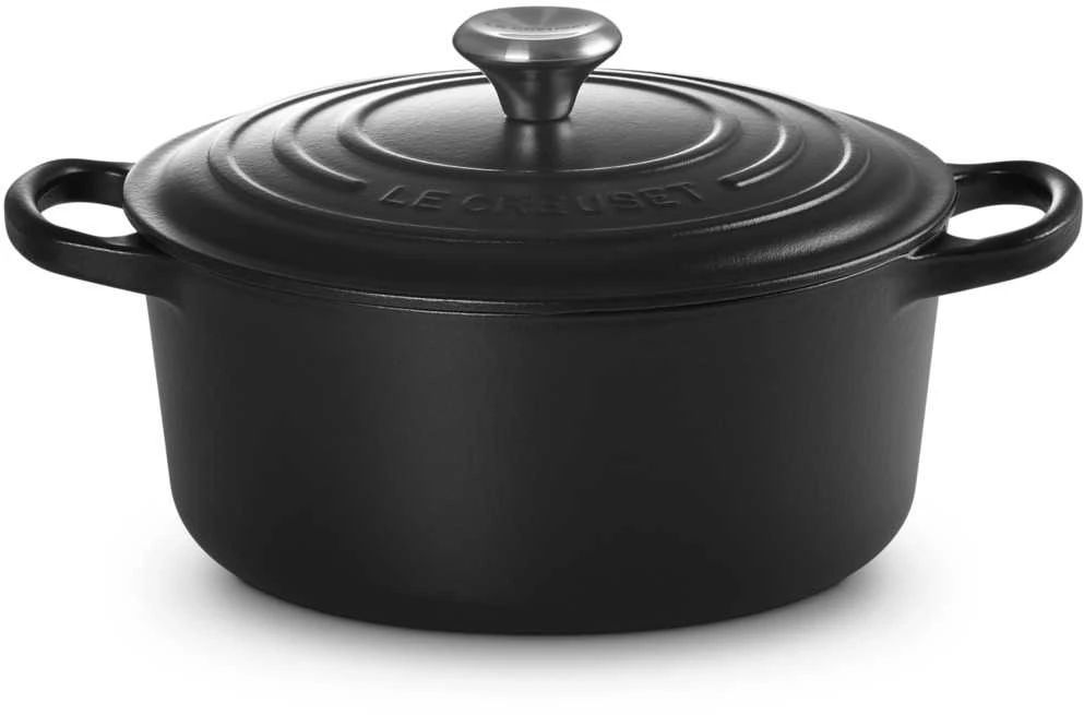 Le Creuset Signature Roaster round 22cm juodas Juodas (21177220000430)