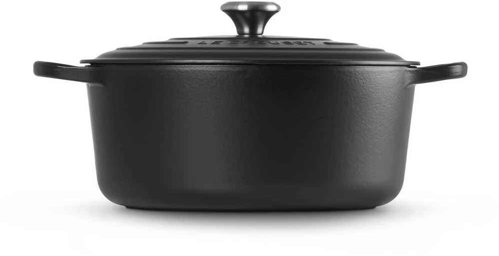 Puodas - Le Creuset Signature 30cm 8.1L Ketaus Puodas Juodas