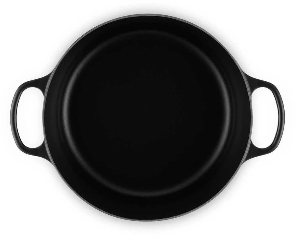 Puodas - Le Creuset Signature 30cm 8.1L Ketaus Puodas Juodas
