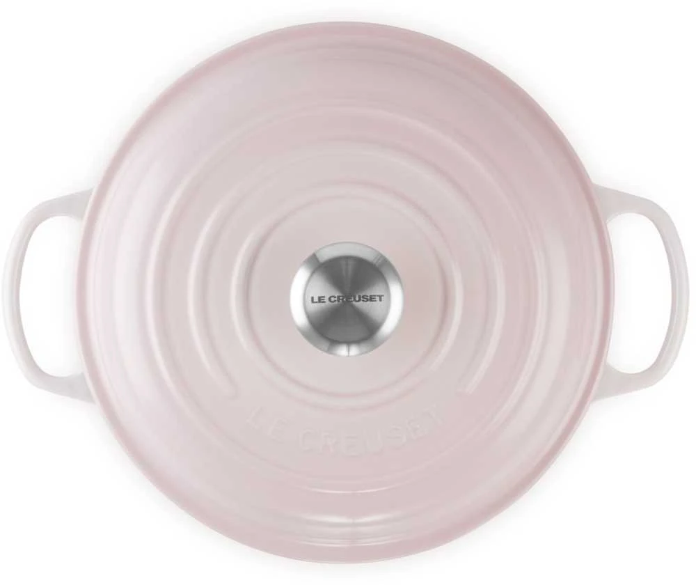 „Le Creuset Gourmet Professional“ apvalus puodas, 26 cm, rožinis (21180267774430)