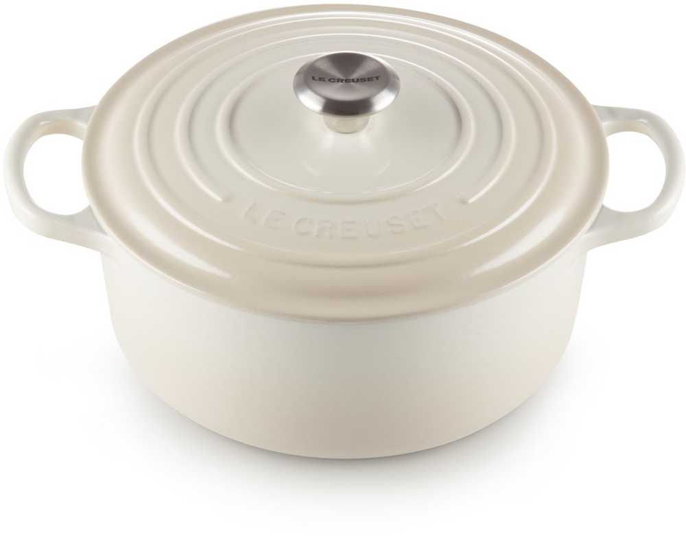 Puodas - Le Creuset Signature 26cm 5.3L Meringue