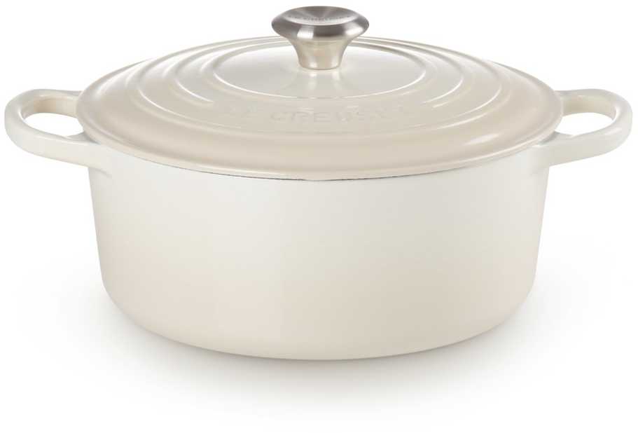 Puodas - Le Creuset Signature 26cm 5.3L Meringue