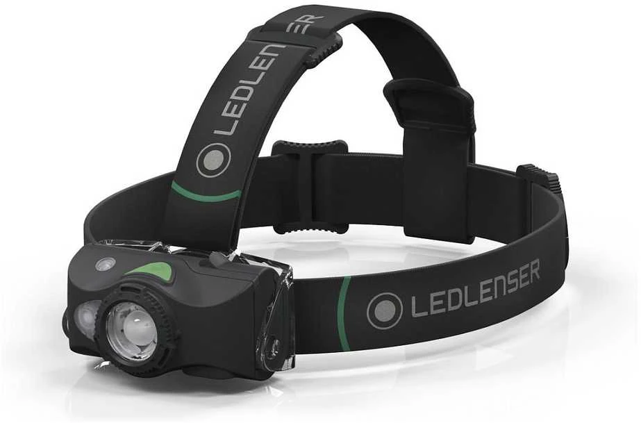 Žibintuvėlis LED LENSER MH8 (juodas) Multicolor LED