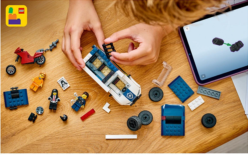 „LEGO® City“ policijos kalinių gabenimo furgonas, konstravimo žaislas, 60479
