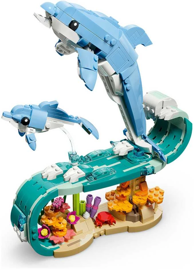 LEGO® Creator 3 in 1 Jūrų gyvūnai: gražūs delfinai 31385