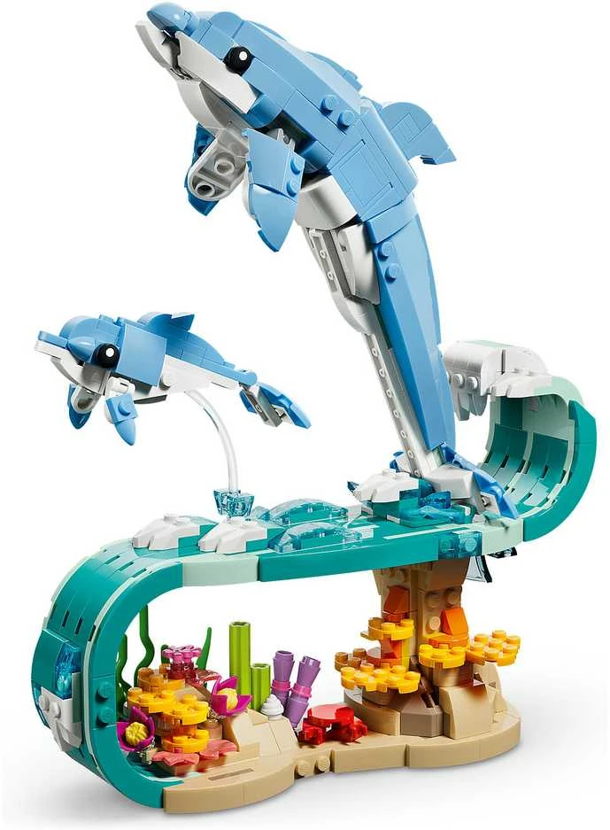 LEGO® Creator 3 in 1 Jūrų gyvūnai: gražūs delfinai 31385