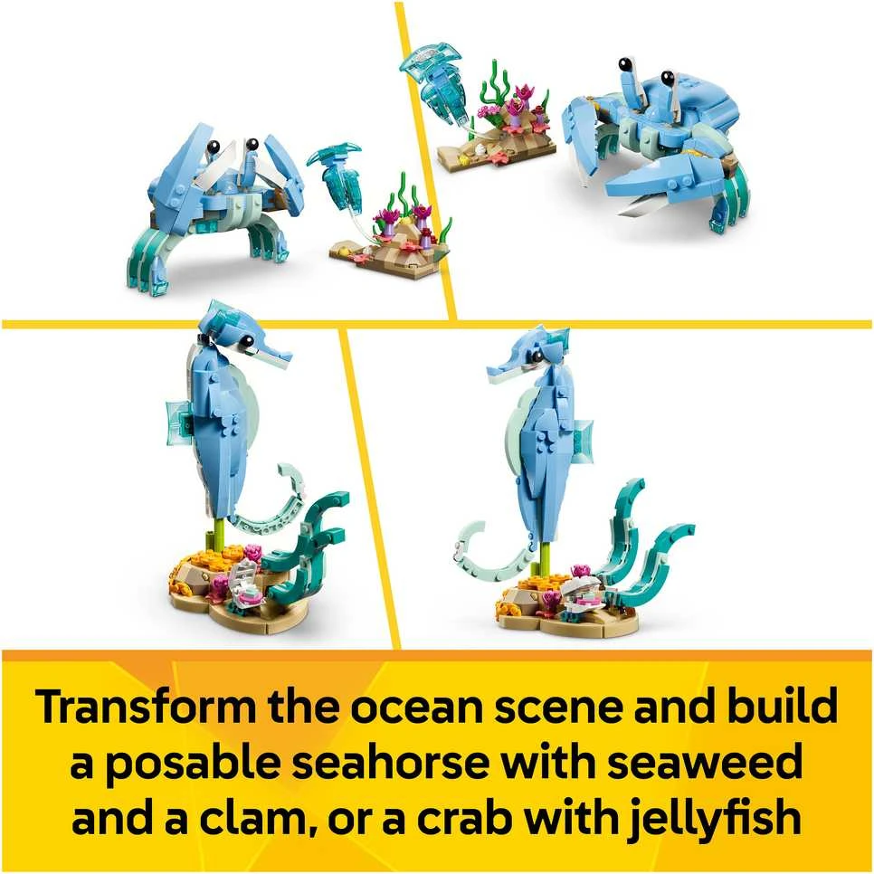LEGO® Creator 3 in 1 Jūrų gyvūnai: gražūs delfinai 31385