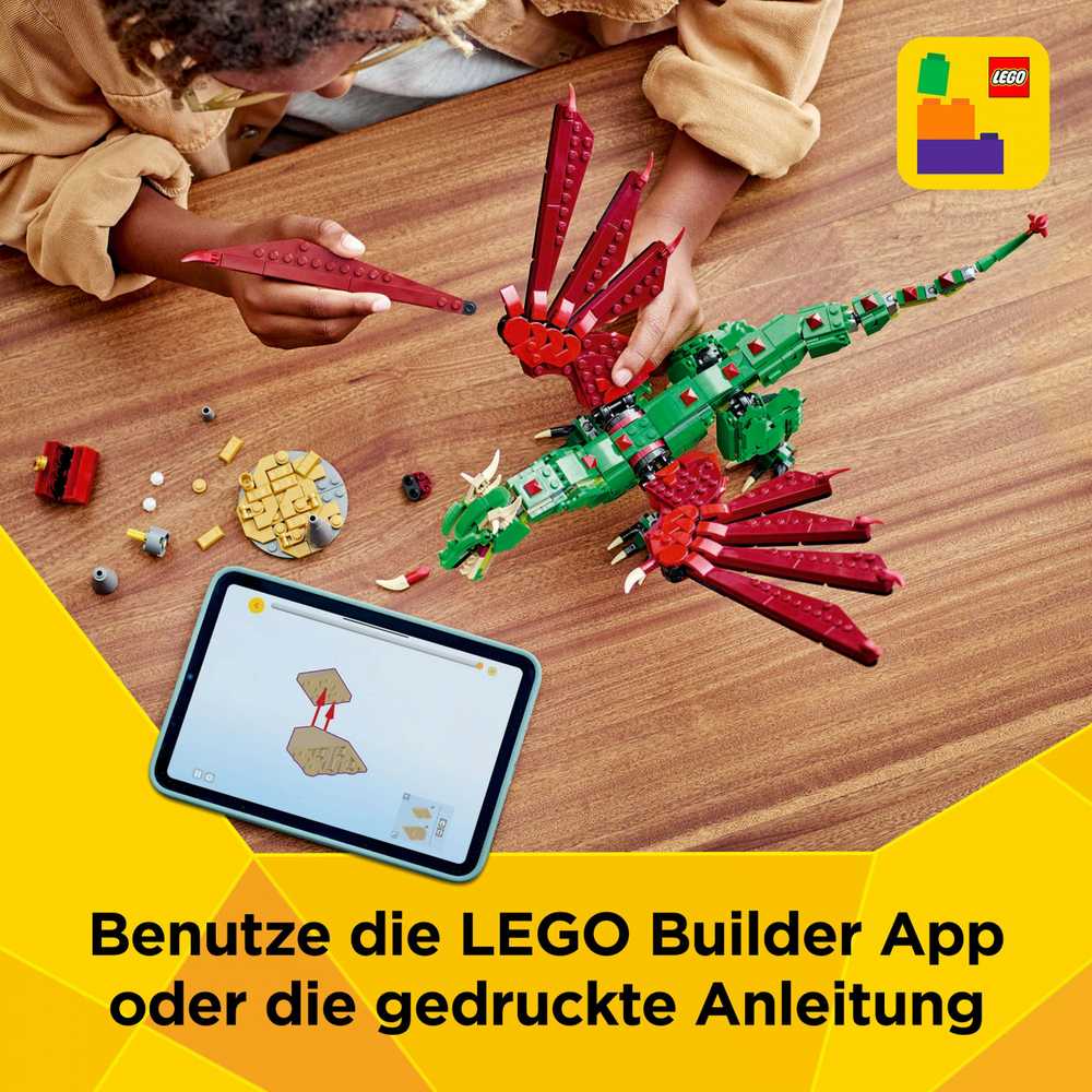 LEGO® Creator 3in1 Viduramžių drakonas (31161)