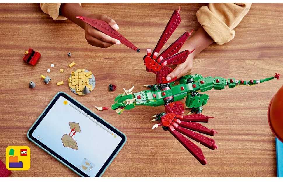 LEGO® Creator 3in1 Viduramžių drakonas (31161)