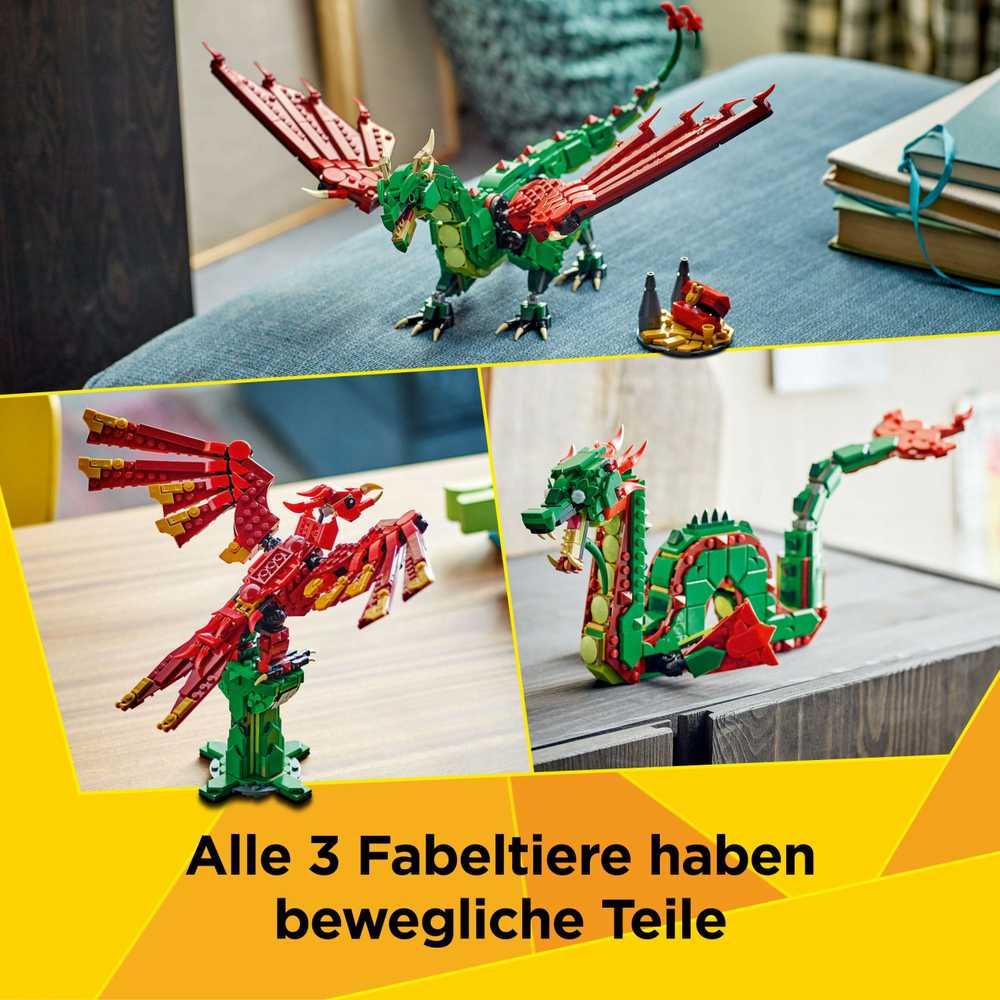 LEGO® Creator 3in1 Viduramžių drakonas (31161)