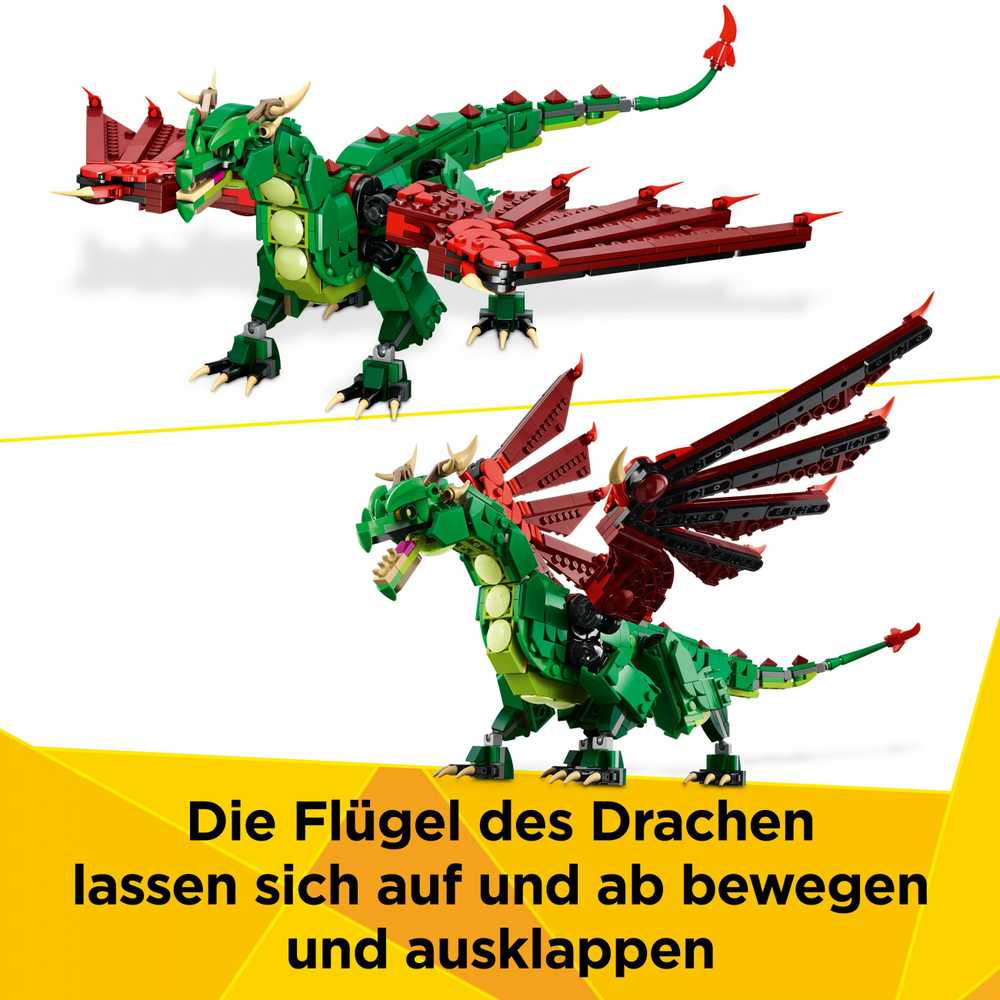 LEGO® Creator 3in1 Viduramžių drakonas (31161)
