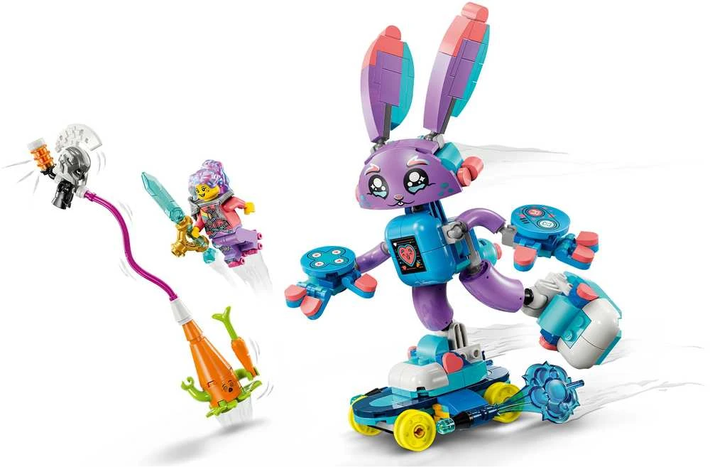 LEGO® DREAMZzz Izzie ir žaidimų triušiukas Bunchurro (71490)