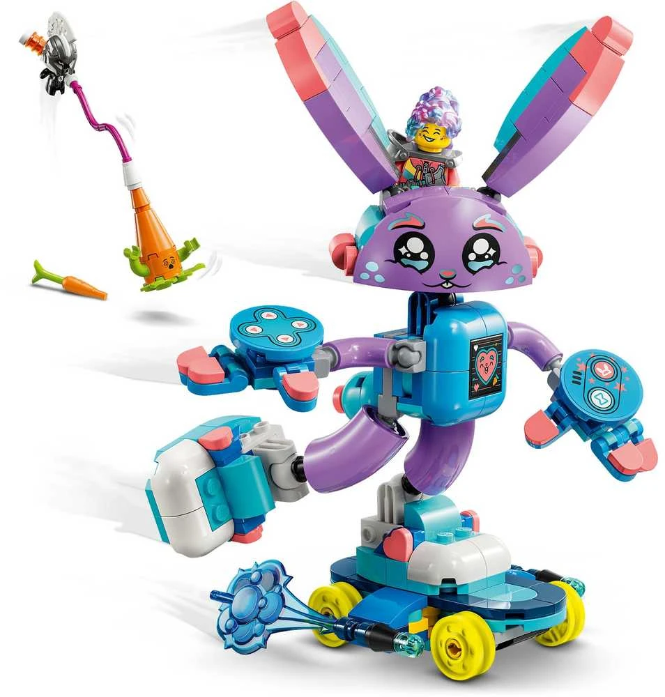 LEGO® DREAMZzz Izzie ir žaidimų triušiukas Bunchurro (71490)