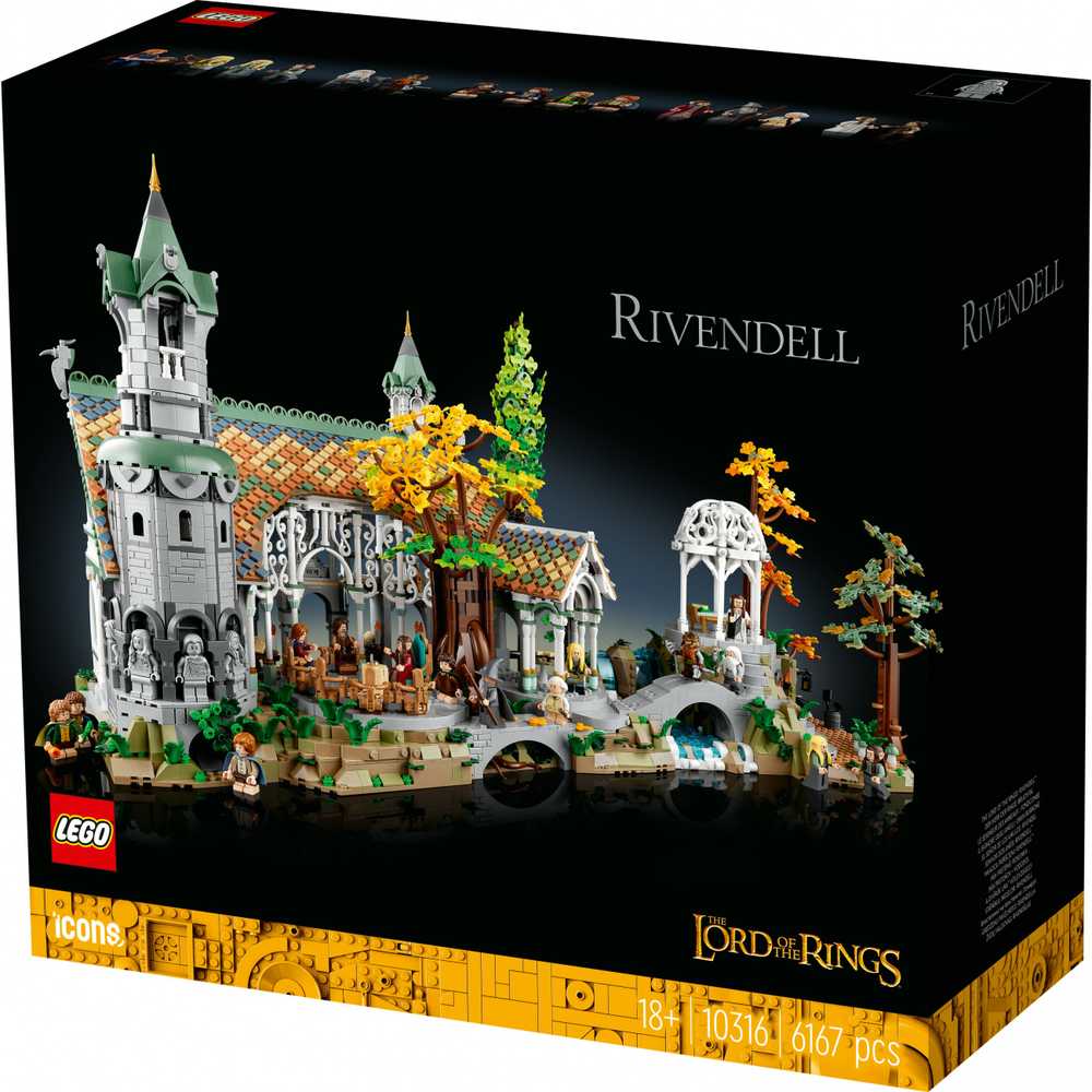 LEGO® Icons Žiedų Valdovas: Rivendelas (10316)