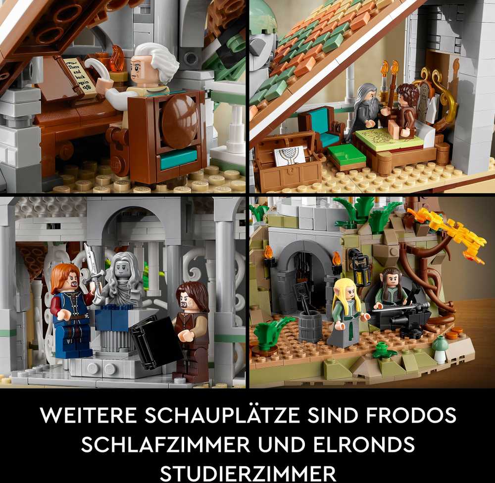 LEGO® Icons Žiedų Valdovas: Rivendelas (10316)