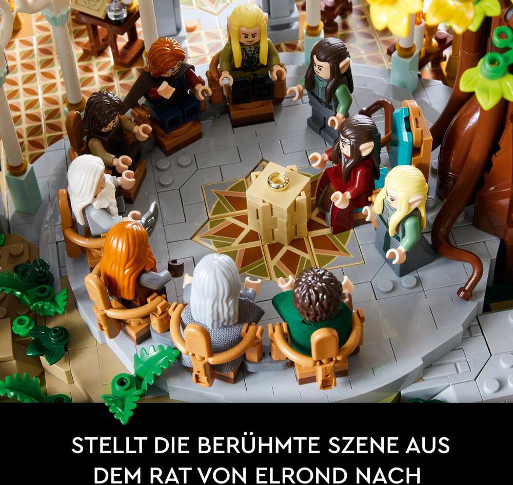 LEGO® Icons Žiedų Valdovas: Rivendelas (10316)