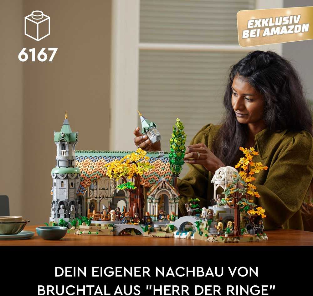 LEGO® Icons Žiedų Valdovas: Rivendelas (10316)