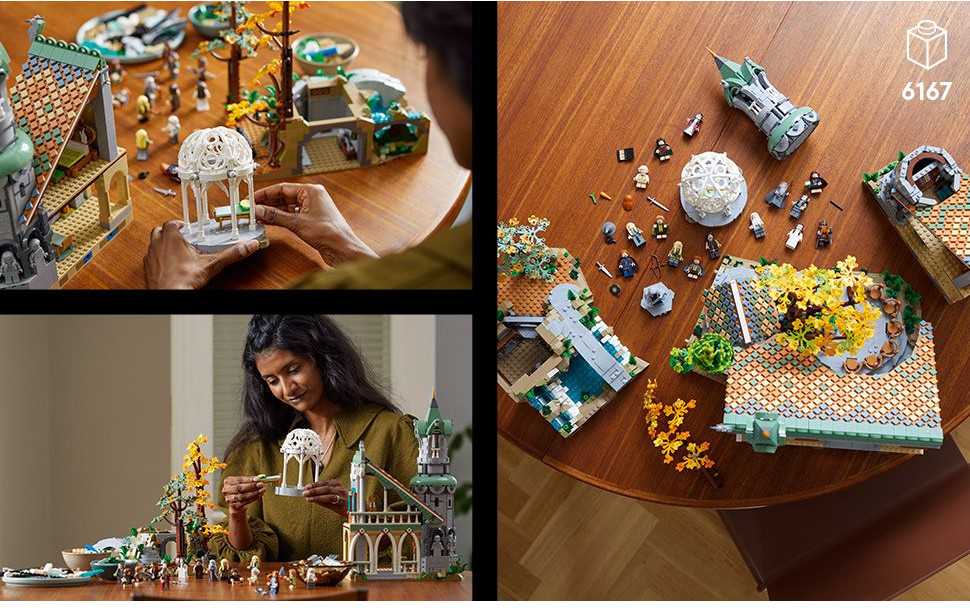 LEGO® Icons Žiedų Valdovas: Rivendelas (10316)