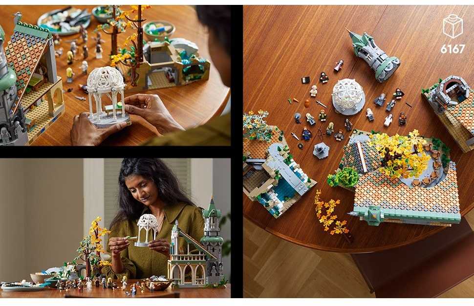 LEGO® Icons Žiedų Valdovas: Rivendelas (10316)