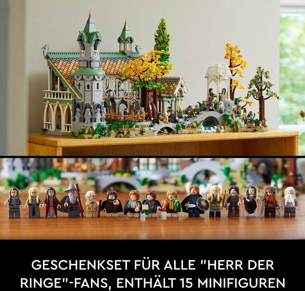LEGO® Icons Žiedų Valdovas: Rivendelas (10316)