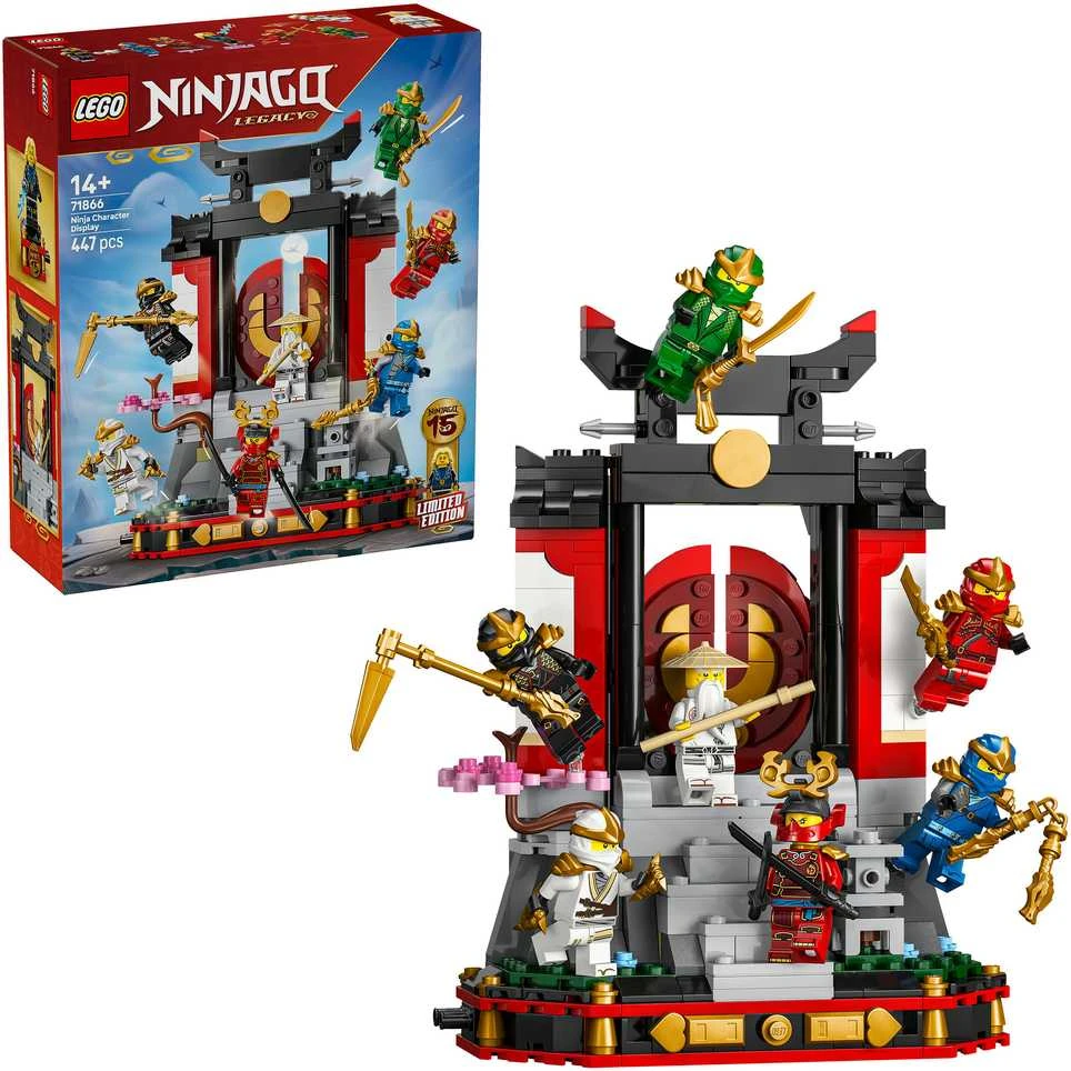 LEGO Ninjago Ozdoba su postaciami ninja — 15-lecie 71866