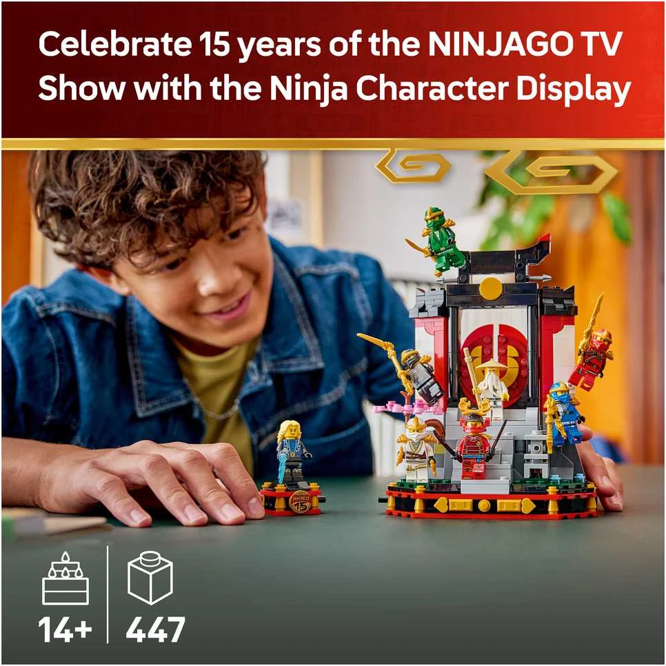 LEGO Ninjago Ozdoba su postaciami ninja — 15-lecie 71866