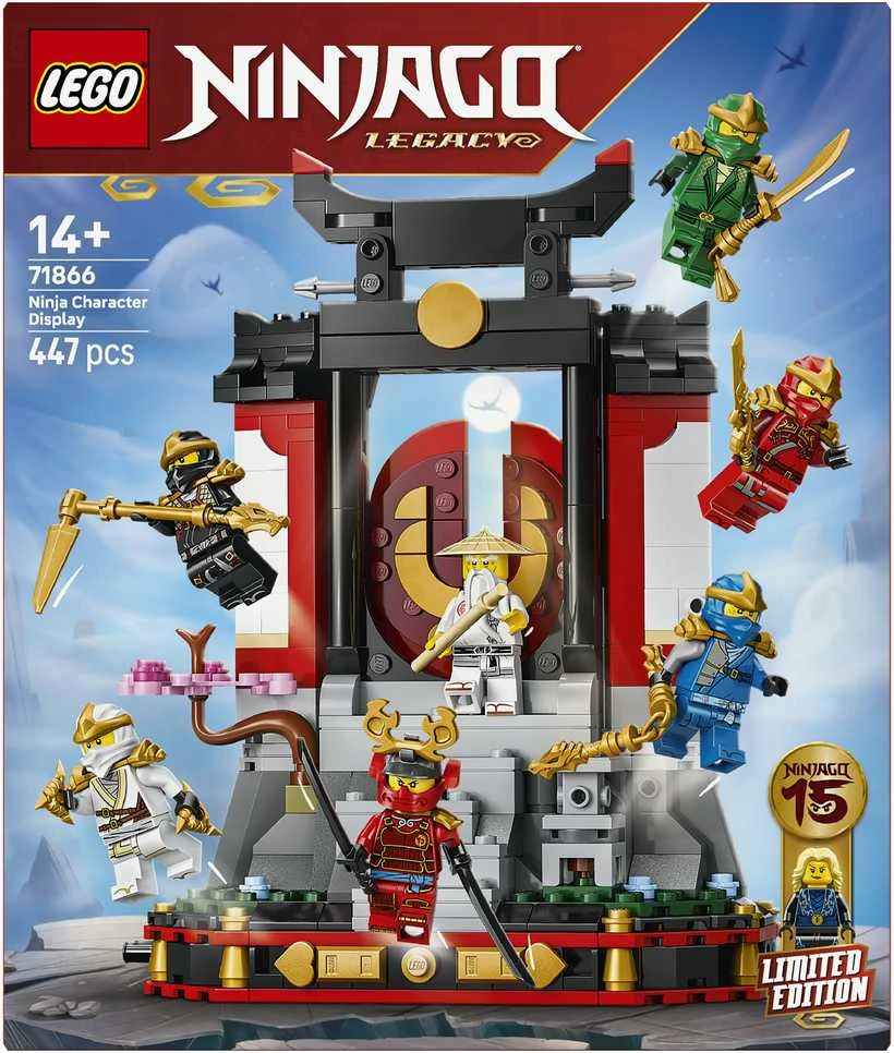 LEGO Ninjago Ozdoba su postaciami ninja — 15-lecie 71866