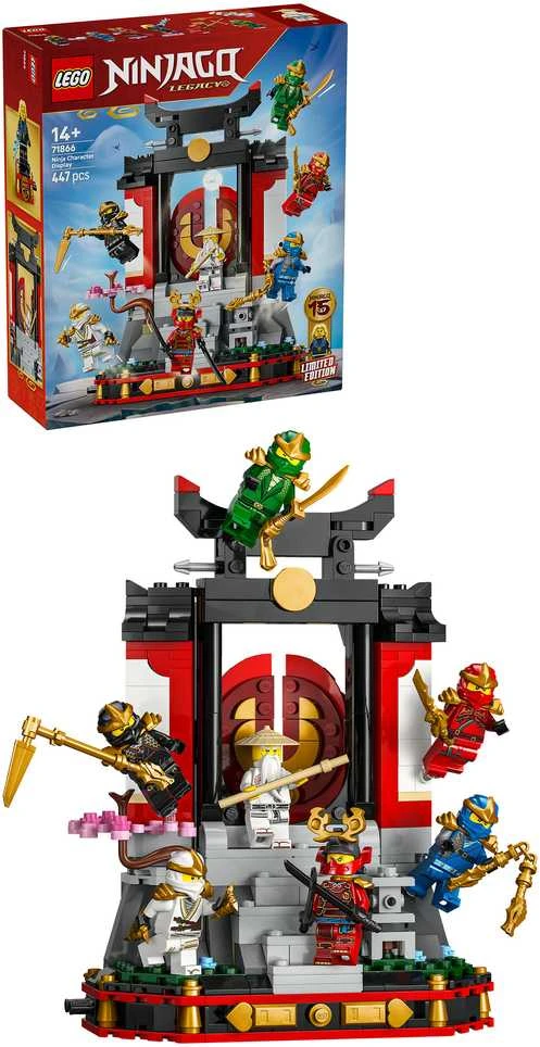 LEGO Ninjago Ozdoba su postaciami ninja — 15-lecie 71866