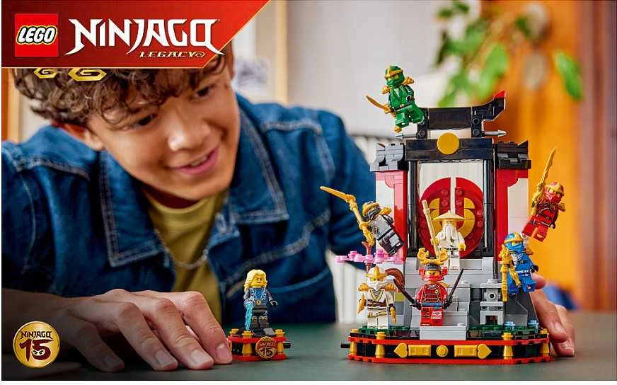 LEGO Ninjago Ozdoba su postaciami ninja — 15-lecie 71866