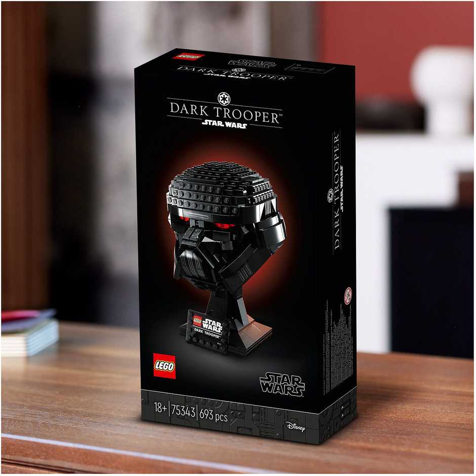 LEGO® Star Wars Tamsiojo kario™ šalmas (75343)
