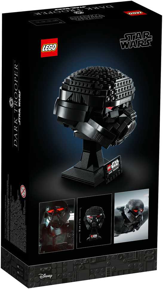 LEGO® Star Wars Tamsiojo kario™ šalmas (75343)