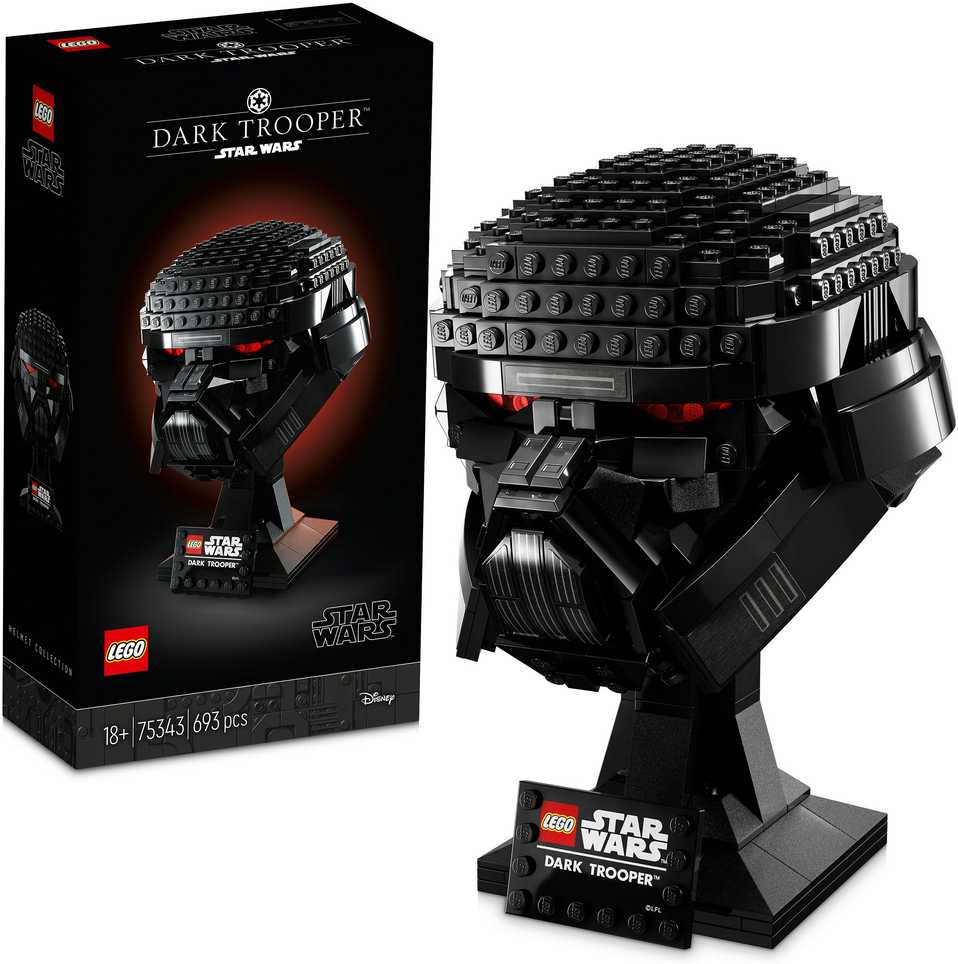 LEGO® Star Wars Tamsiojo kario™ šalmas (75343)
