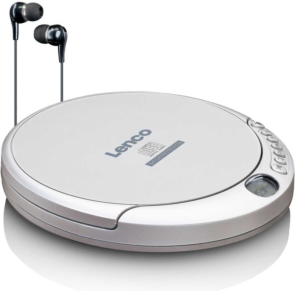 Lenco CD-201 sidabrinis