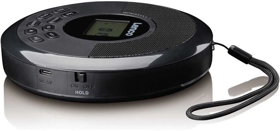 Lenco CD-Player CD-340BK juodas