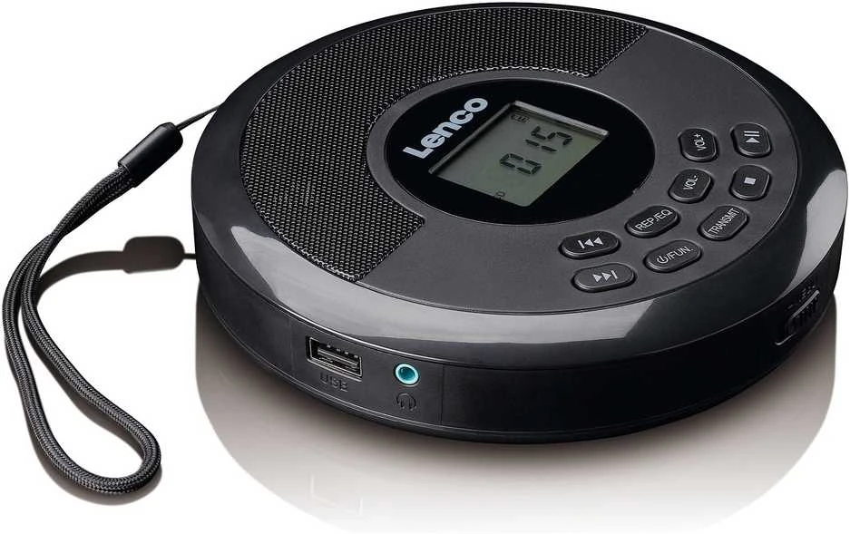 Lenco CD-Player CD-340BK juodas