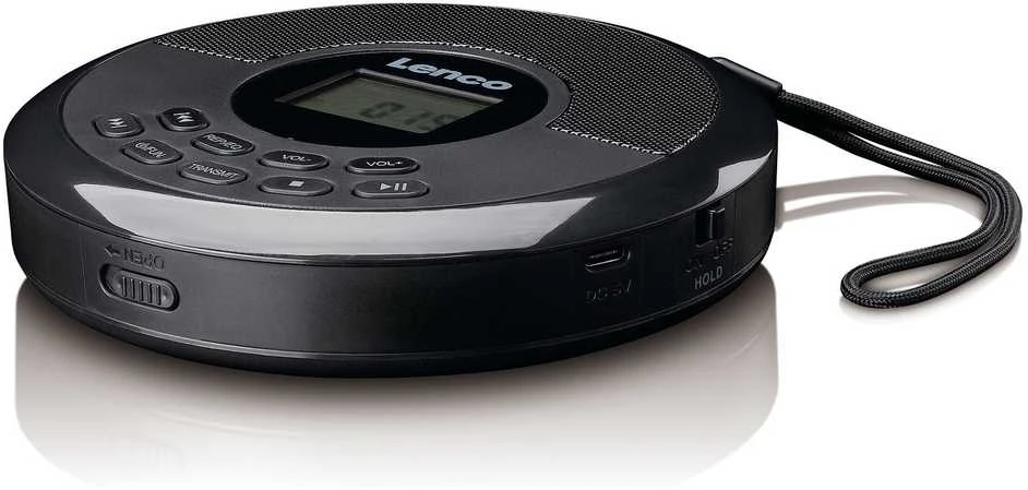 Lenco CD-Player CD-340BK juodas