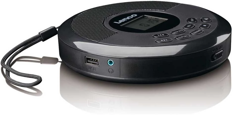 Lenco CD-Player CD-340BK juodas