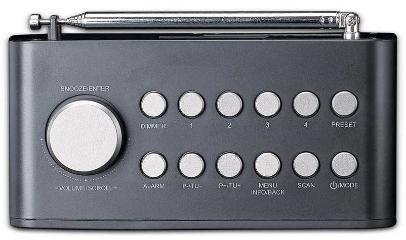 Lenco CR-625BK juoda
