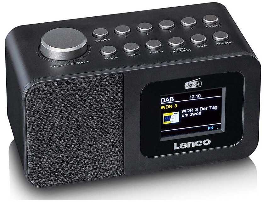 Lenco CR-625BK juoda