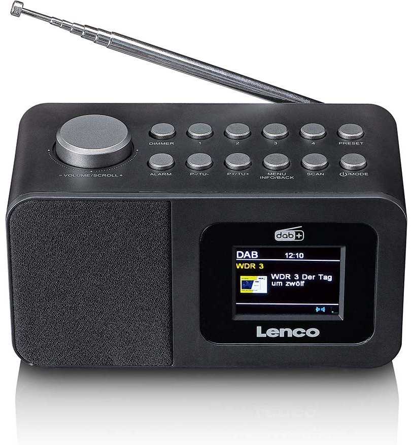 Lenco CR-625BK juoda