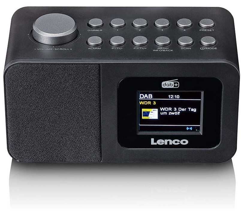 Lenco CR-625BK juoda